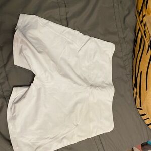 White Athletic Shorts